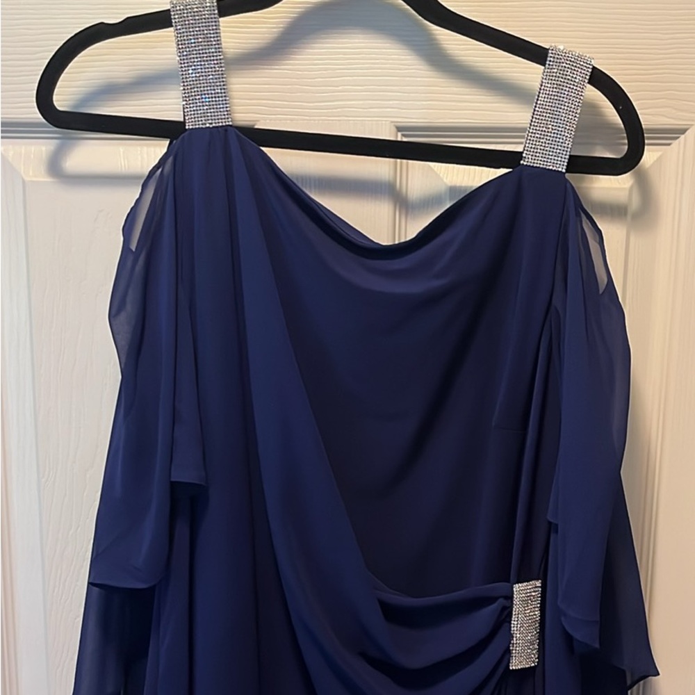 MSK Dress with Silver Embellishments
